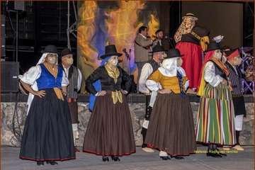 Concierto de música popular canaria en el Auditorio José Vélez del parque urbano de San Juan (Telde)/Ildefonso Rodríguez.